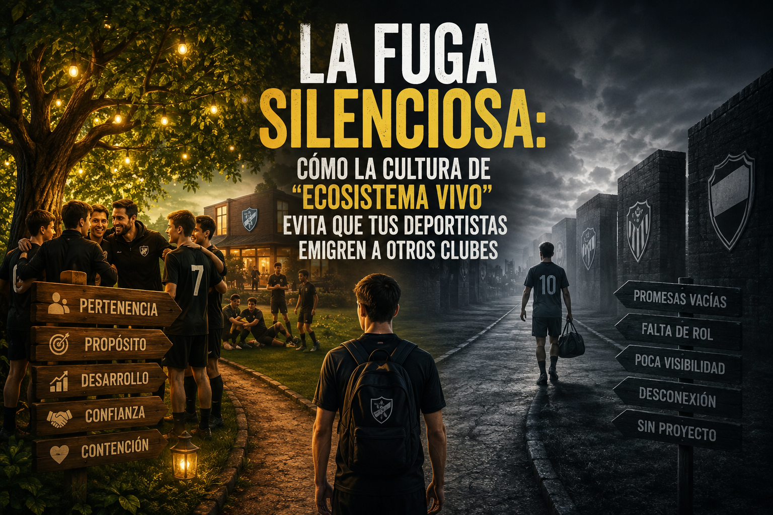LA FUGA SILENCIOSA - Por qué los deportistas se van de los clubes aunque nadie los eche